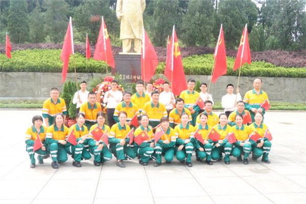 唱紅歌 頌黨恩——衡陽紅獅參加慶祝建黨一百周年 歌頌共產(chǎn)黨拍攝活動(dòng)